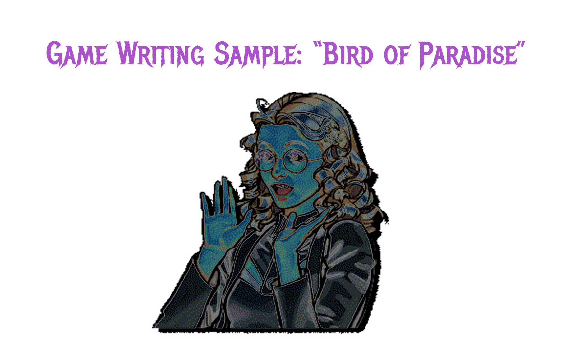 Game writing sample PDF